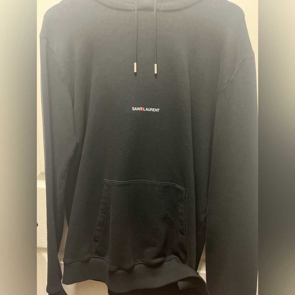 Saint Laurent Paris Black Men’s Hoodie